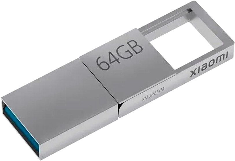 Накопитель Xiaomi Flash 64 GB серебристый