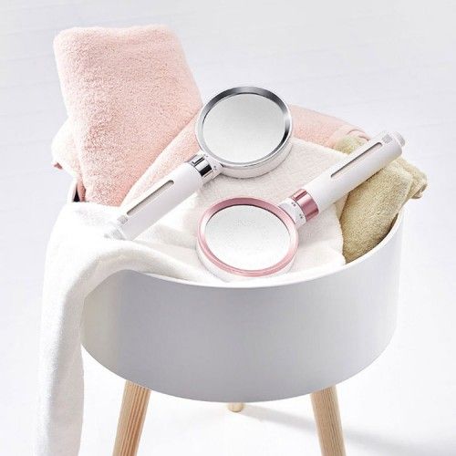 Очищающая воду лейка для душа Xiaomi Dabai (DXHS004-5) (в подарочной упаковке+ сменный фильтр 2 шт), розовая