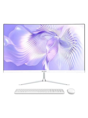CHIGO 23.8" Моноблок A2401 (Intel Core R7-5700U, RAM 16ГБ, SSD 256 ГБ,Российская система Windows 11 Pro) (с клавиатурой, с мышкой и коврик для мыши) EU +Подарок: 0004112 Клавиатура и мышка беспроводная игровая Bosston WS500 White (Русские буквы) (White)