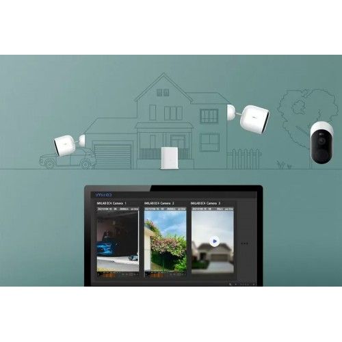 Камера видеонаблюдения IMILab EC4 Spotlight Battery Camera CMSXJ31A (EHC-031-EU) EU (белый)
