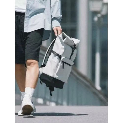 Рюкзак Mijia Rolled Edge Casual Backpack (MJXXB01RM) голубой, зеленый