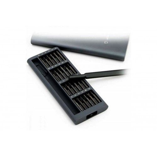 Отвертка с насадками Xiaomi Mijia Wiha Screwdriver Set 24 в 1 Kit MJJXLSD002QW (черный)