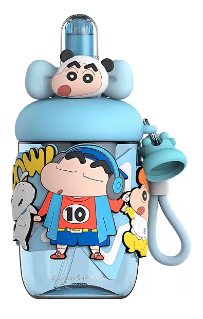 Бутылка для воды Crayon Shin-chan Tritan Space Cup 650ml LX-4174 (синий)