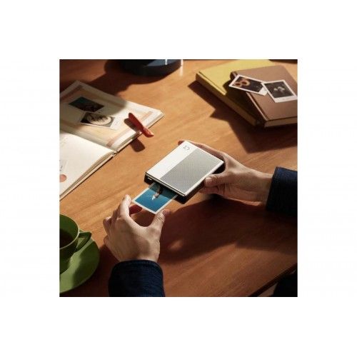 Принтер портативный Xiaomi Mi Portable Photo Printer 1S MJKDDYJ02HT Global (серебро, белый)