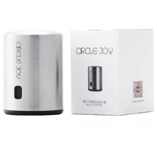 Пробка для вина Xiaomi Circle Joy Stainless Steel Vacuum Memory Wine Stopper CJ-JS01 (серебро)