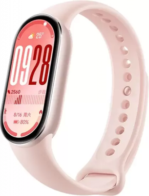 Фитнес-браслет Xiaomi Smart Band 10 EU розовый