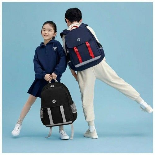 Рюкзак школьный Xiaomi 90 Points NINETYGO GENKI School Backpack (черный)