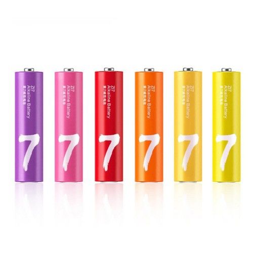 Батарейки Xiaomi ZMI Rainbow ZI7 тип AAA 10 шт. (цветные)