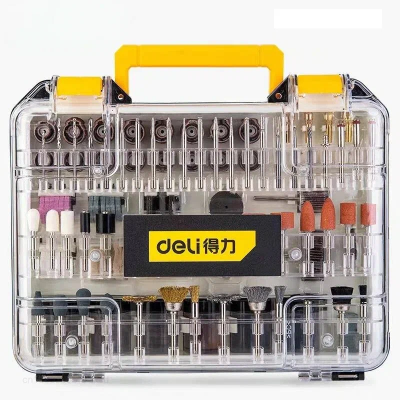 Набор инструментов Xiaomi Deli Tools Set 357 насадок для гравировки, шлифовки, резки DL6397 (черный)