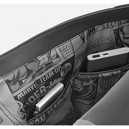 Рюкзак Xiaomi 90 Points NINETYGO Marvel Collaboration Collection Backpack (черный)