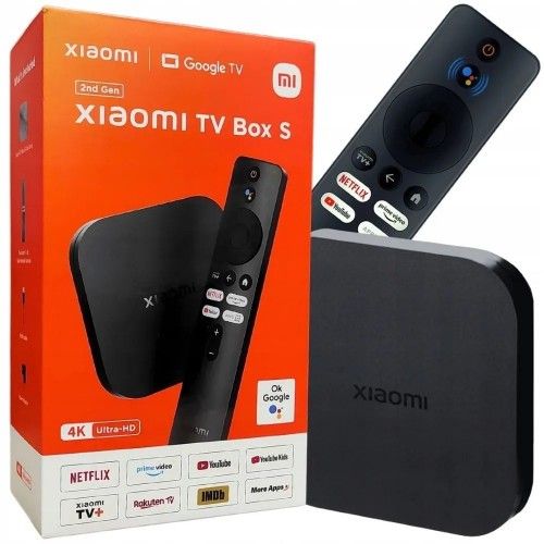 Xiaomi Мультимедийная приставка Xiaomi Mi Box S 2nd Gen Black черная MDZ-28-AA
