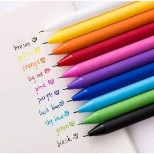 Набор гелевых ручек Xiaomi KACO Pure Plastic Gel Ink Pen 20 шт. K1015 (цветные)
