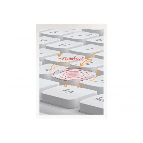 Клавиатура и мышка беспроводная MIIIW Wireless Quiet Keyboard and Mouse Combo Gen 3 MW24PB03 (Русские буквы) (белый)