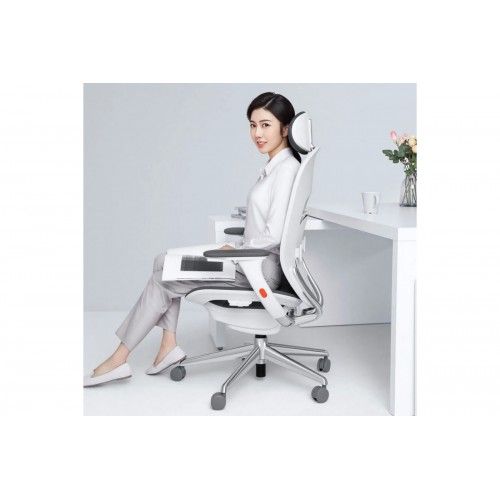 Кресло компьютерное Xiaomi Mijia Ergonomics Chair RTGXY01YM (белый)