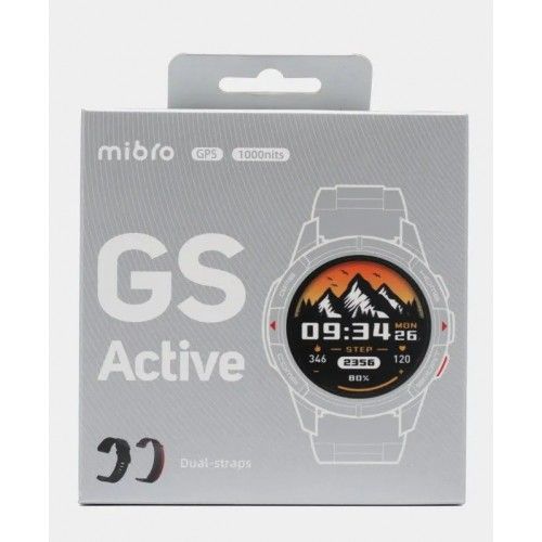 Умные часы Xiaomi Mibro Watch GS Active (XPAW016）EU (С русским языком+ 2 ремешки), золотой
