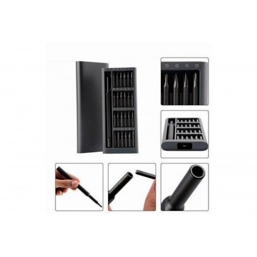 Отвертка с насадками Xiaomi Mijia Wiha Screwdriver Set 24 в 1 Kit MJJXLSD002QW (черный)
