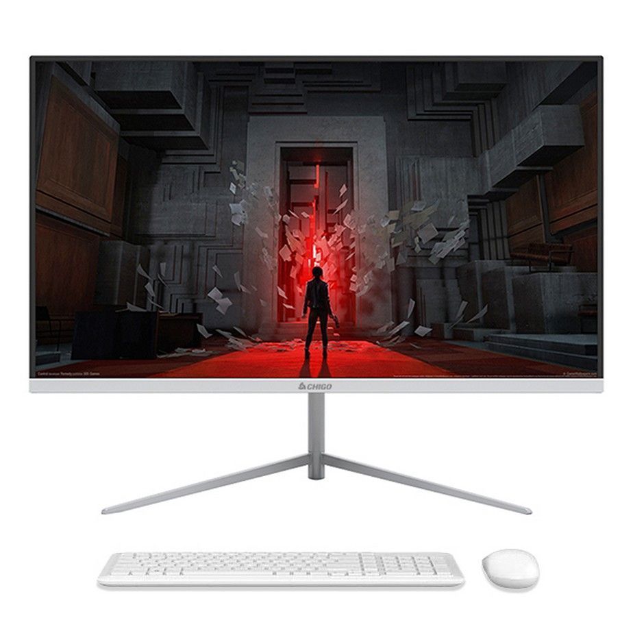 Моноблок CHIGO 23.8" Y240 (с изогнутым экраном+ Intel Core i5-6500 RAM 8ГБ, SSD 256 ГБ) (с клавиатурой, с мышкой  Bosston WS500) EU белый (Русские буквы)