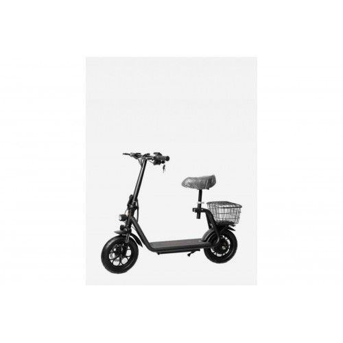 Электросамокат Kugoo Kirin C1 PLUS с корзиной JILONG 500W 11Ah 48V (черный)