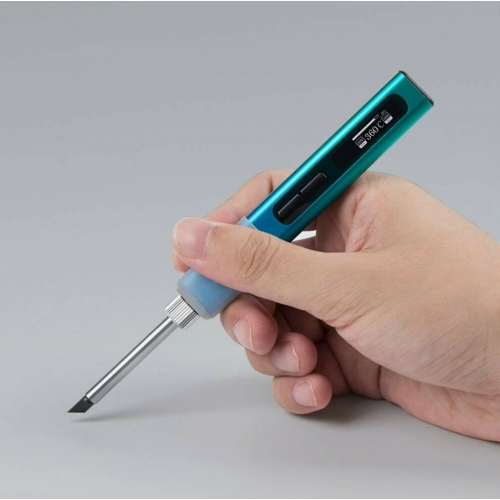 Паяльник портативный Xiaomi RONGUAN Intelligent Portable Electric Soldering Iron RGS65 Standart Set (сине-голубой)