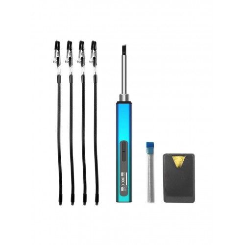 Паяльник портативный Xiaomi RONGUAN Intelligent Portable Electric Soldering Iron RGS65 Standart Set (сине-голубой)
