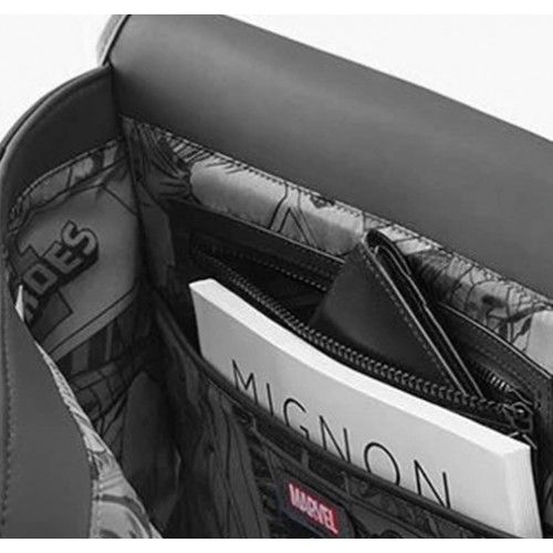 Рюкзак Xiaomi 90 Points NINETYGO Marvel Collaboration Collection Backpack (черный)