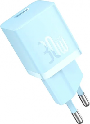 Зарядное устройство Baseus GaN5 Fast Charger (mini) 1C 30W синий CCGN070603