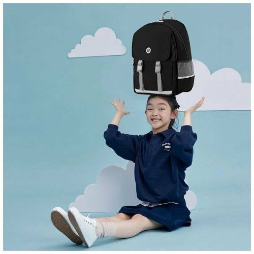 Рюкзак школьный Xiaomi 90 Points NINETYGO GENKI School Backpack (черный)