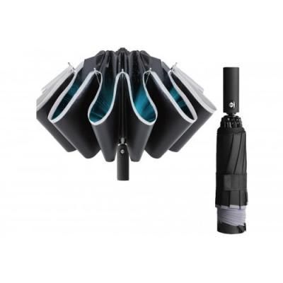 Зонт Xiaomi KongGu Reverse Ten Bone Automatic Lighting Umbrella с фонариком (черный)