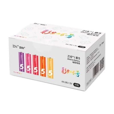 Батарейки Xiaomi ZMI Rainbow ZI7 тип AAA 40 шт. AA740 (цветные)