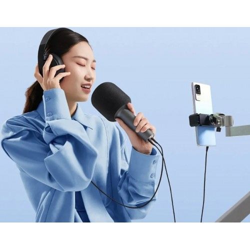 Беспроводной микрофон для вокала и караоке Xiaomi KTV XMKGMKF01YM CN (черный, серый)