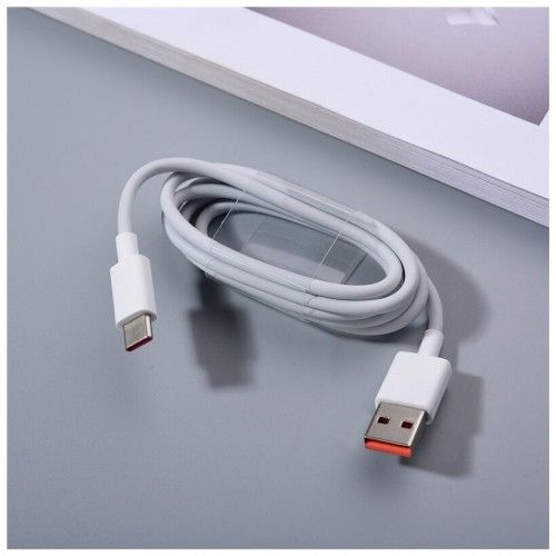 USB Кабель Xiaomi 6A Type-C Fast Charging Data Cable 100 cm (белый)