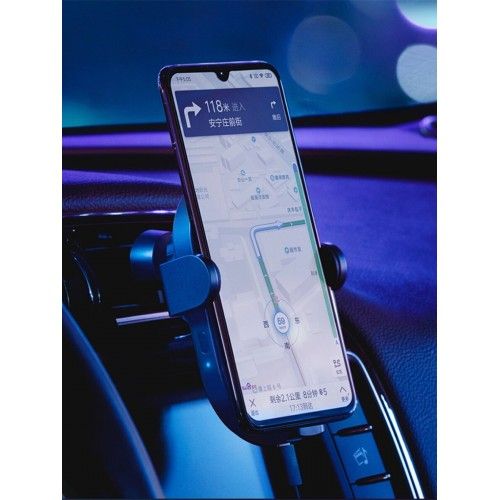 Держатель с беспроводной зарядкой Xiaomi Wireless Car Charger 30W (W03ZM) черный