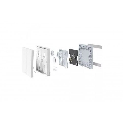 Выключатель с электронной коммутацией Aqara Smart Wall Switch D1 двойной без Zero line (WXKG07LM) белый