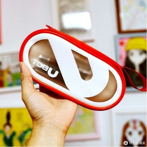Пенал школьный Xiaomi UBOT Children's Pen Bag 1,2L на молнии UB016 (оранжевый/бежевый)