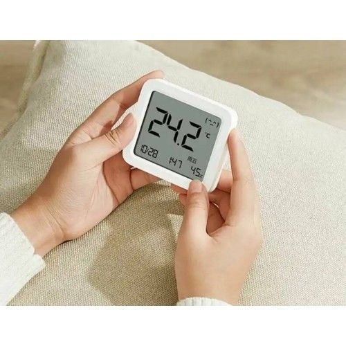 Метеостанция Xiaomi Mijia Intelligent Thermometer 3 MJWSD05MMC (белый)