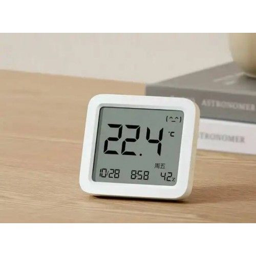 Метеостанция Xiaomi Mijia Intelligent Thermometer 3 MJWSD05MMC (белый)