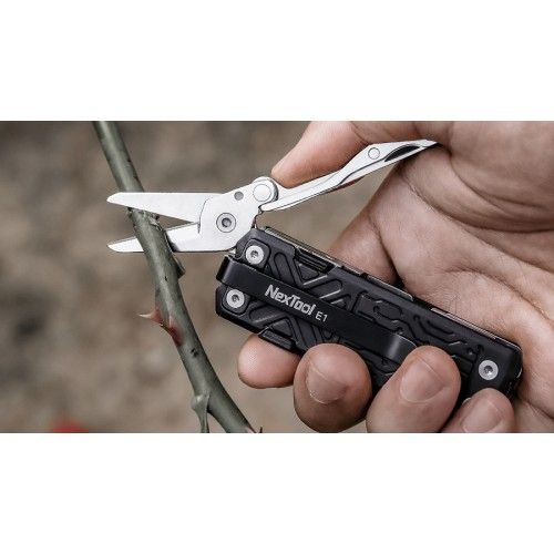 Мультитул Xiaomi NexTool Multifunctional Pocket Tool E1 NE20287 (черный)