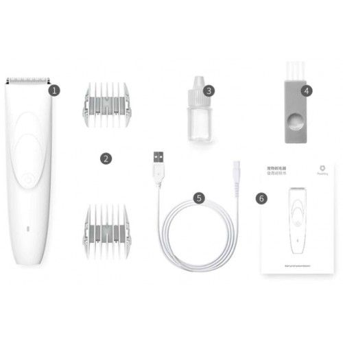Машинка для стрижки животных Xiaomi Pawbby Pet Shaver MG-HC001 / MG-HC001A (белый)