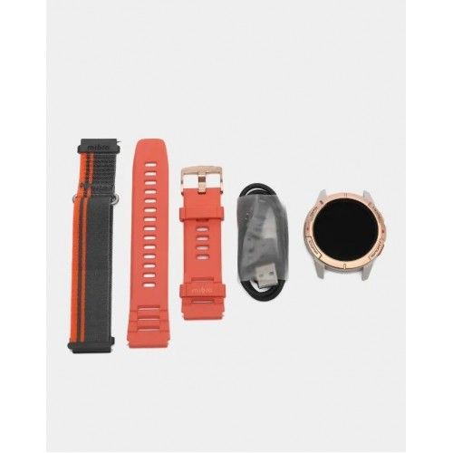 Умные часы Xiaomi Mibro Watch GS Active (XPAW016）EU (С русским языком+ 2 ремешки), золотой