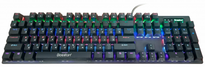 Клавиатура проводная игровая Bosston MK933 (Русские буквы) (черный)