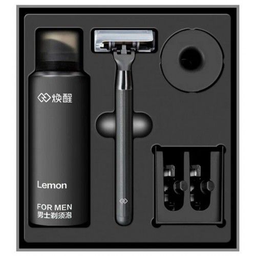 Набор для бритья Xiaomi Mijia Lemon Razor H300-6 (черный)