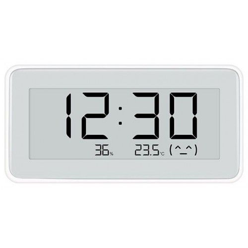 Метеостанция Xiaomi Mijia Temperature And Humidity Electronic Watch Pro LYWSD02MMC (белый)