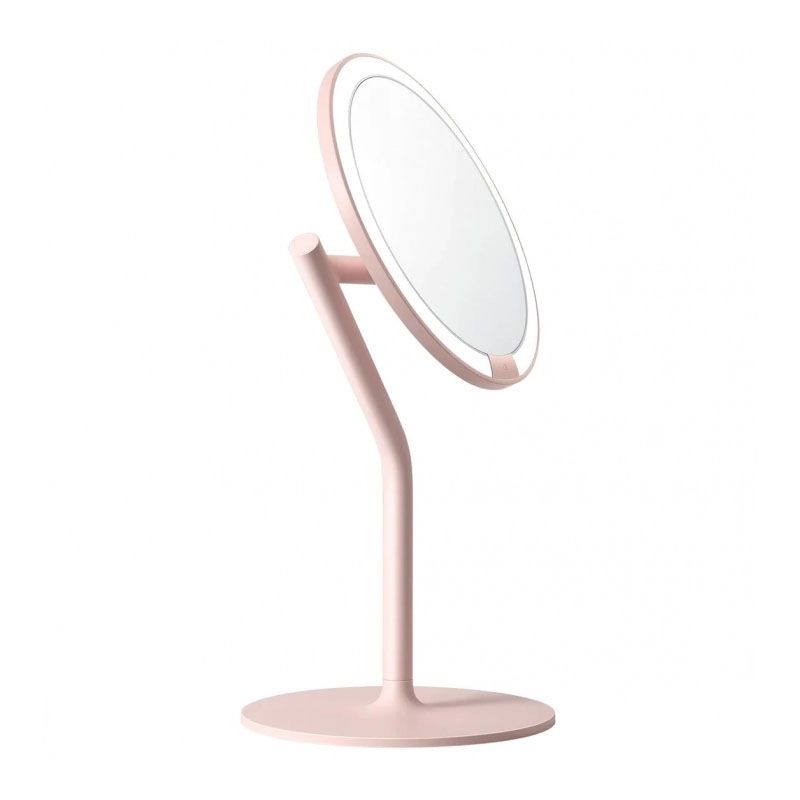 Зеркало косметическое Xiaomi AMIRO Mini 2 Desk Makeup Mirror Pink AML117 (розовое)