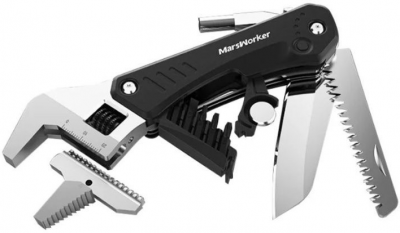 Мультитул Xiaomi MarsWorker Multifunction Wrench MSHW001 (черный)