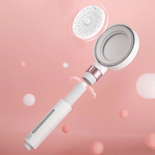 Очищающая воду лейка для душа Xiaomi Dabai (DXHS004-5) (в подарочной упаковке+ сменный фильтр 2 шт), розовая