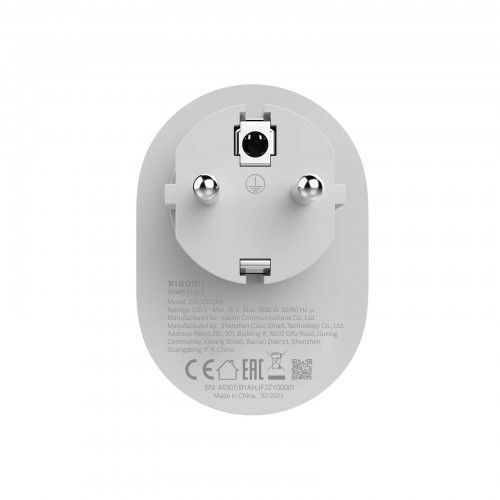 Розетка Xiaomi Smart Plug 2 (Wi-Fi) ZNCZ302KK GLOBAL белый