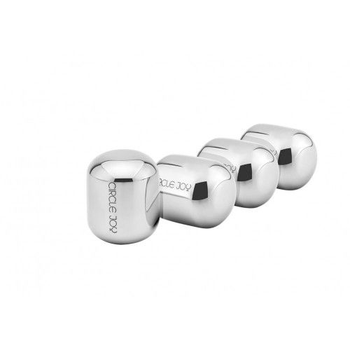 Охлаждающие камни для напитков Xiaomi Circle Joy Stainless Steel Ice CJ-BK01 4 шт. (серебро)