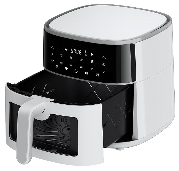 Аэрогриль Xiaomi BEHEART Smart Air Fryer 4L ( AF-E4003-AS) EU (Меню экрана на русском языке) NEW!! (русская инструкция) +Подарок Бумага для аэрогриля в комплекте 20штук (White)