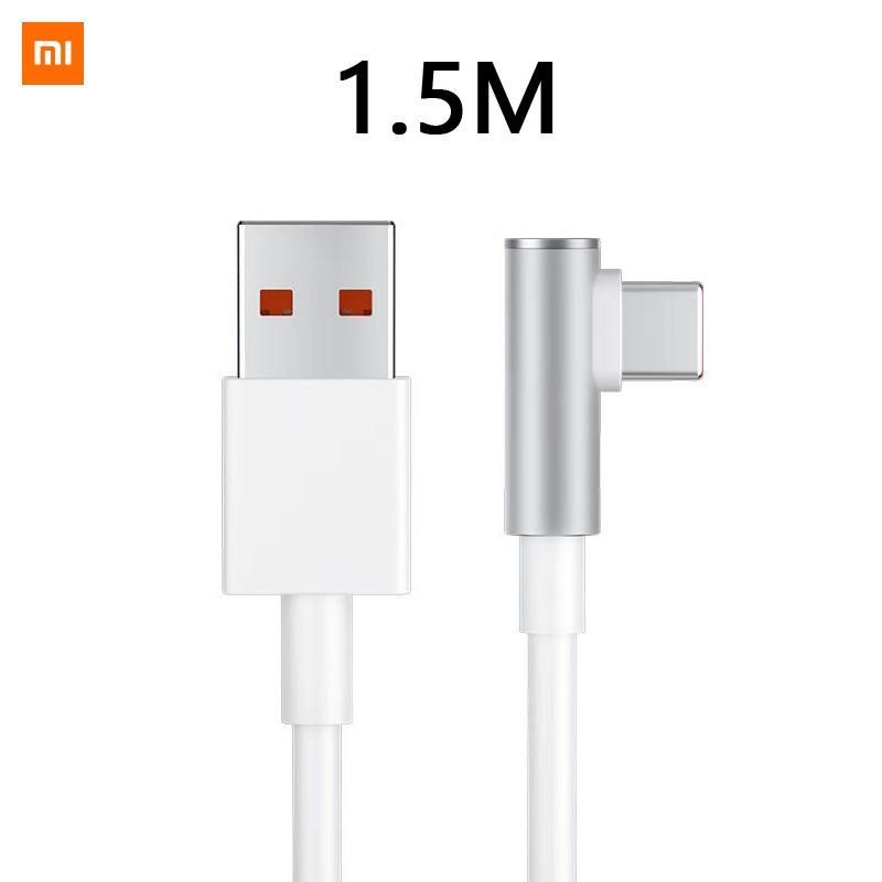 Кабель для мобильных устройств Xiaomi USB 2.0 Type-A/USB Type-C, 1.5 м 6AL (белый, серебристый) 6AL
