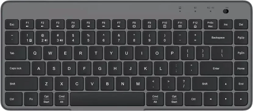 Беспроводная клавиатура Xiaomi Mi Dual Mode Wireless Keyboard (XMBXJP01YM)(Русские буквы), черный